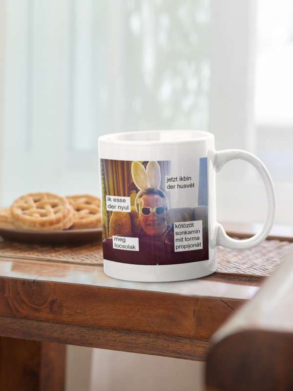 Ik esse der nyul fehér bögre (húsvét)