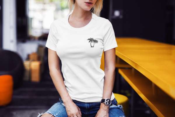 Palm fehér póló