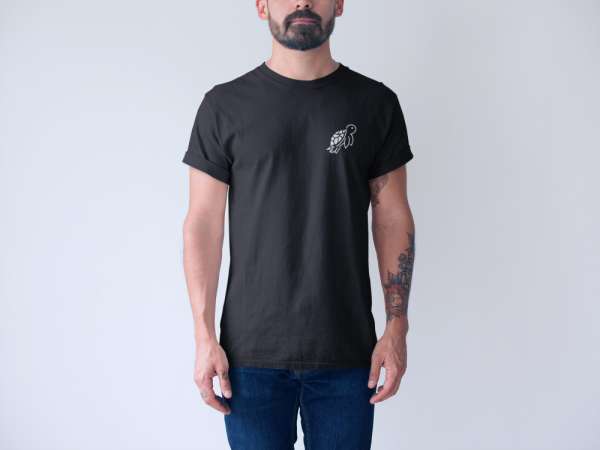 Turtle fekete póló