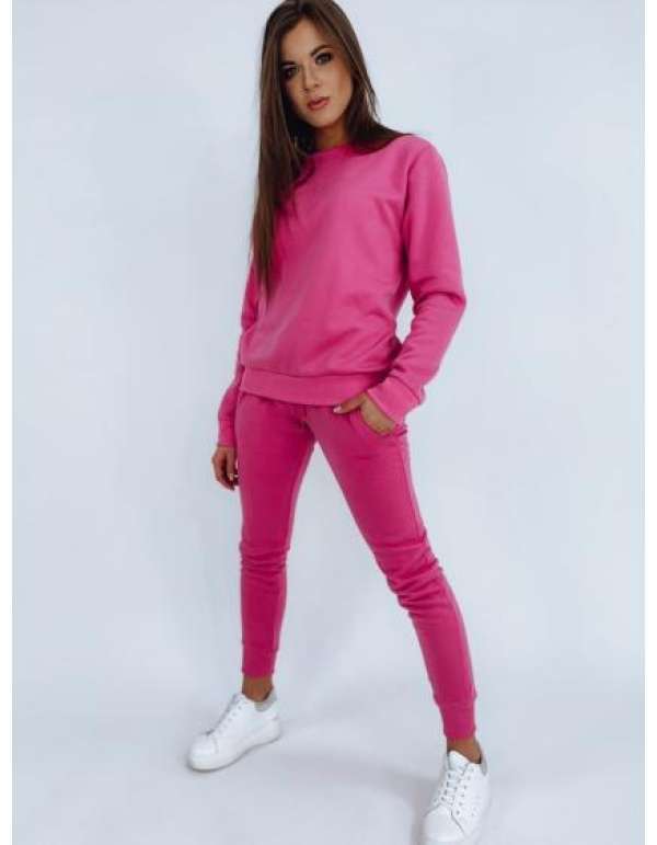 Női tréningruha rózsaszín FITT
