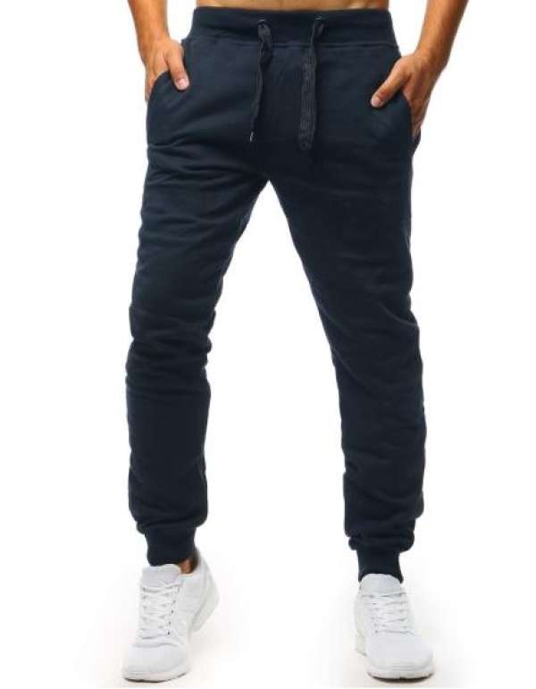 Férfi sötétkék melegítőnadrág