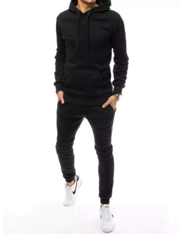 Fekete férfi tréningruha