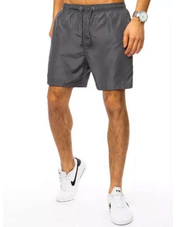 Férfi nyomtatott fürdőruha világosszürke