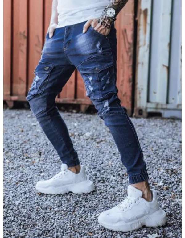 Férfi jogger farmer gránát STREET