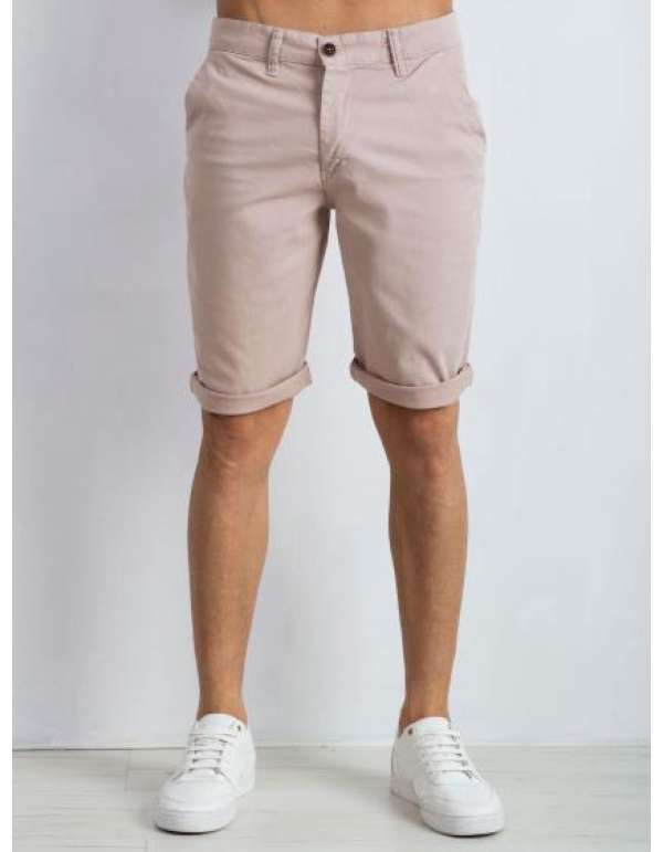 Férfi bézs rövidnadrág International