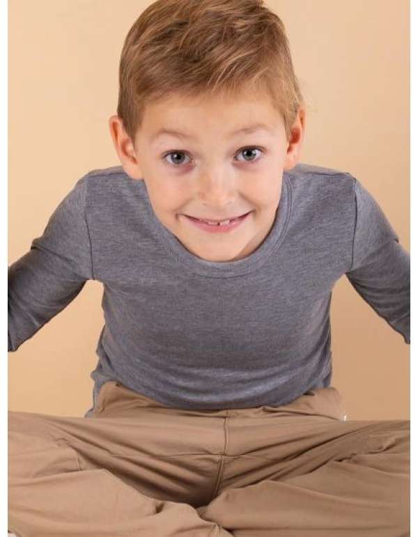 Szürke fiú termál póló