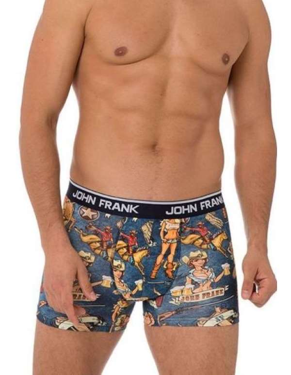 Férfi John Frank JFB101 boxer rövidnadrág