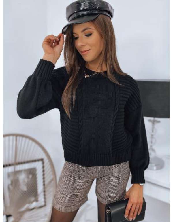 Női pulóver COLIN fekete