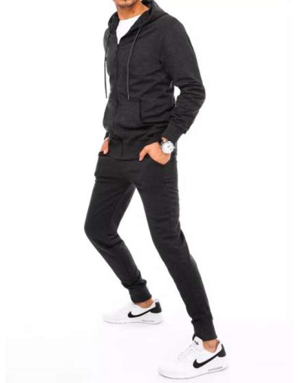 Férfi edzőruha LONA sötétszürke