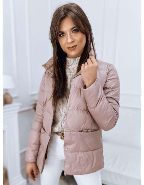 Női kabát IRINA rózsaszín