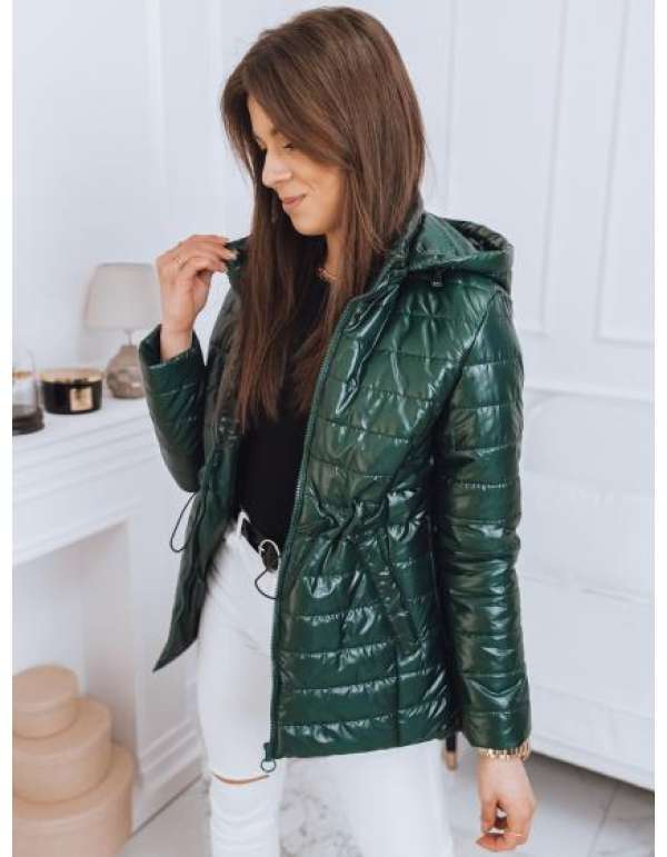 Női kabát TARINA sötétzöld