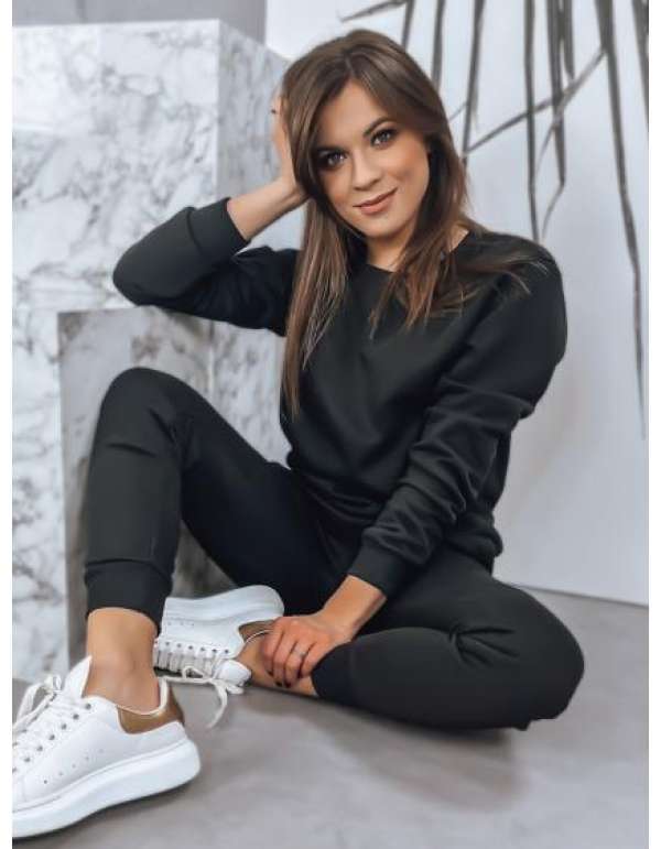 Női pulóver FASHION II fekete