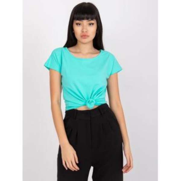 Női póló CIRCLE türkizkék