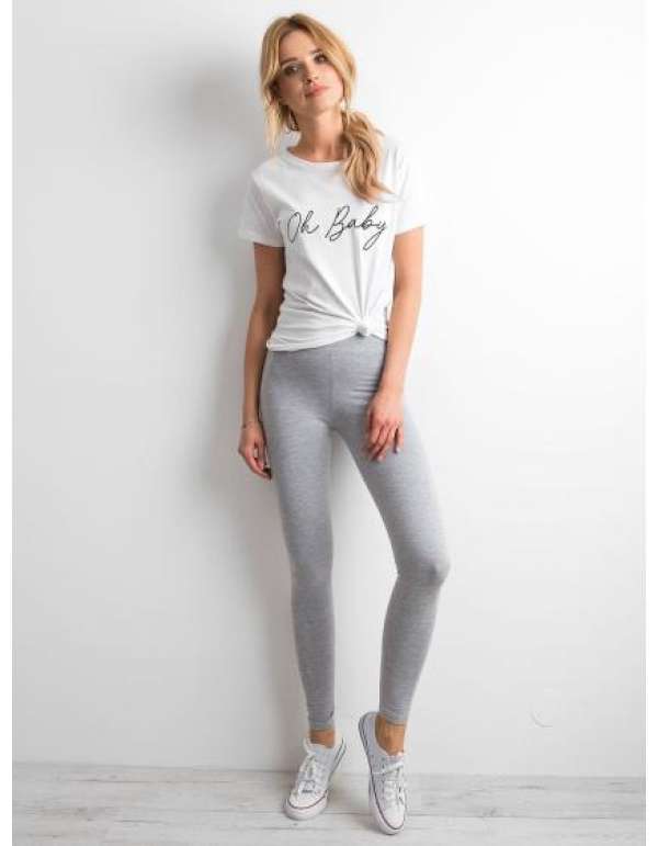 Női leggings BASIC szürke