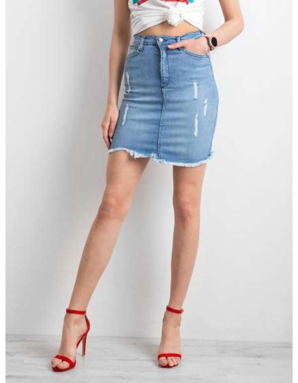 Női farmer szoknya NEWA kék