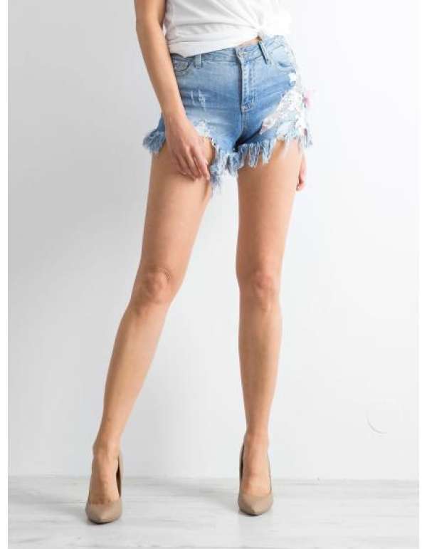 Női rövidnadrág INNOVATION világoskék