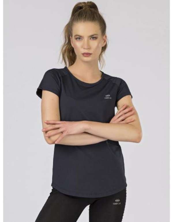 Női TOMMY LIFE póló tengerészkék