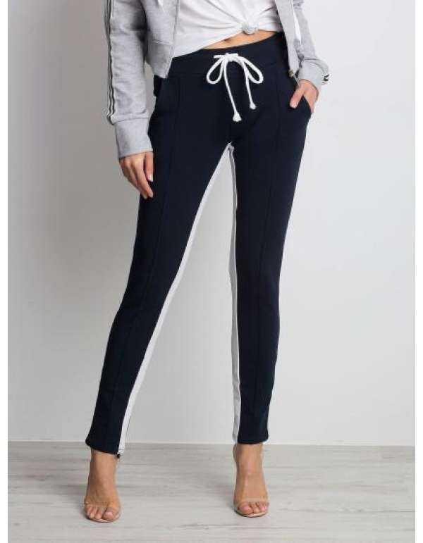 Női melegítőnadrág DEFINED tengerészkék