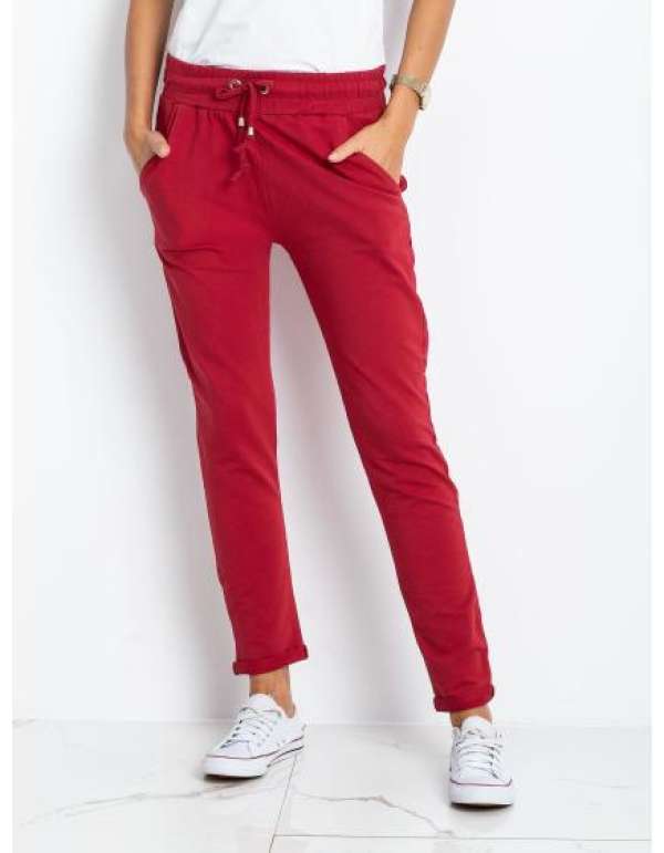 Női CADENCE nadrág bordó