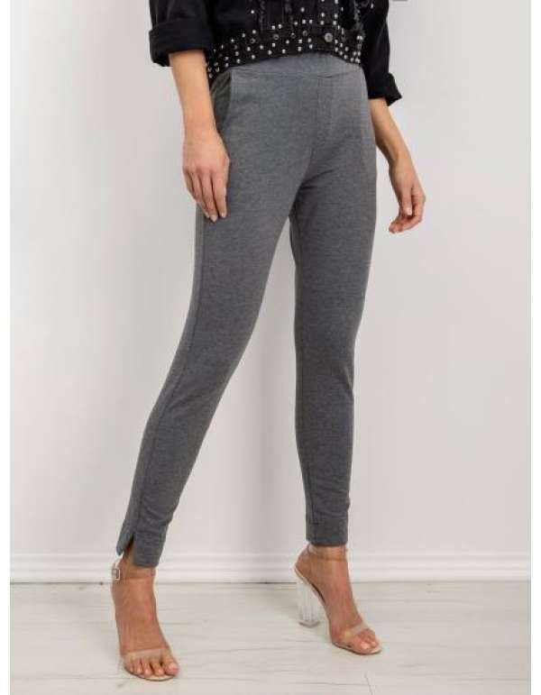 Női nadrág NINA sötét szürke