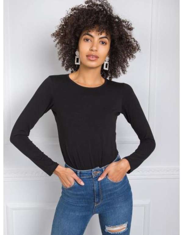 Női blúz BASIC fekete