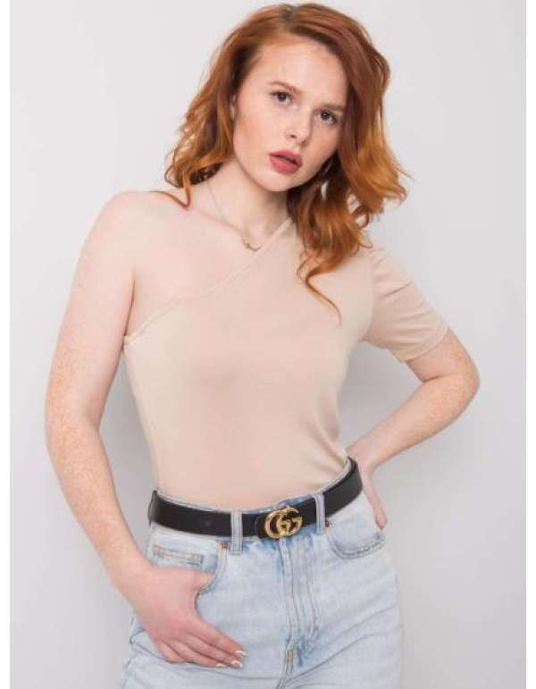 Blúz Jeanne RUE PARIS RUE PARIS világos bézs