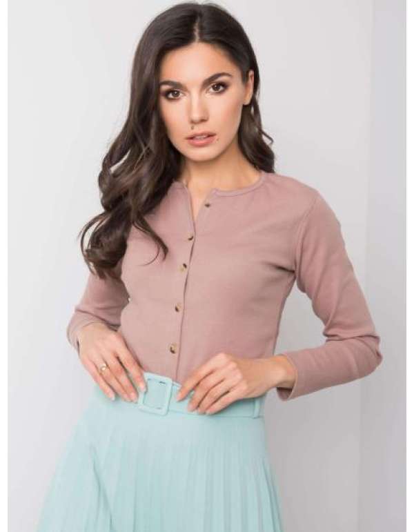 Női body Louisa DON'T KNOW ME bézs