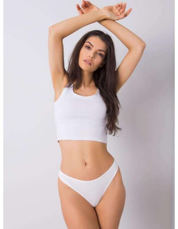 Női tanga DANGER fehér