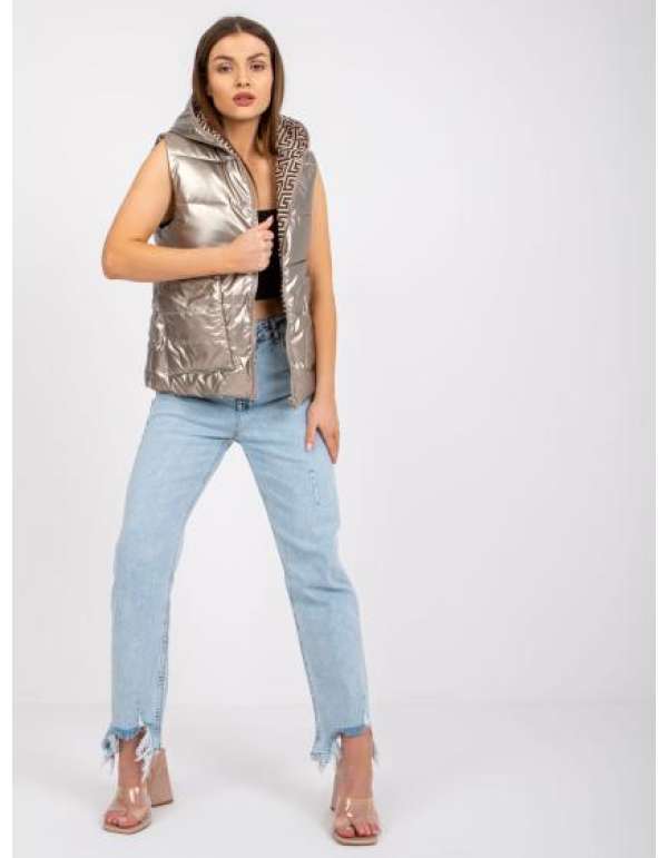 Női fordítható mellény ADDISON beige