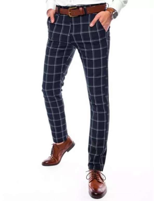 Férfi chino ELEG sötétkék