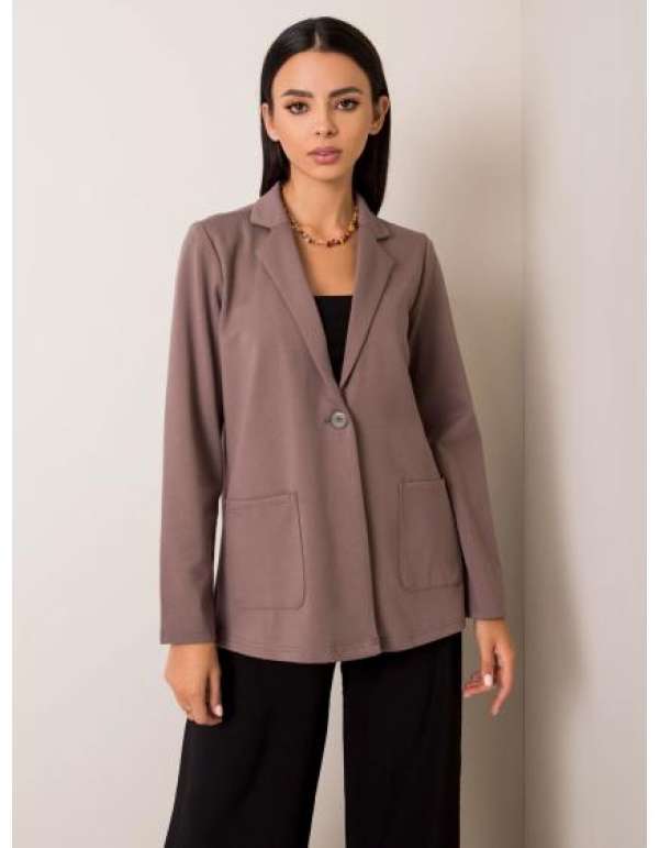 Női kabát Clara SUBLEVEL sötét bézs