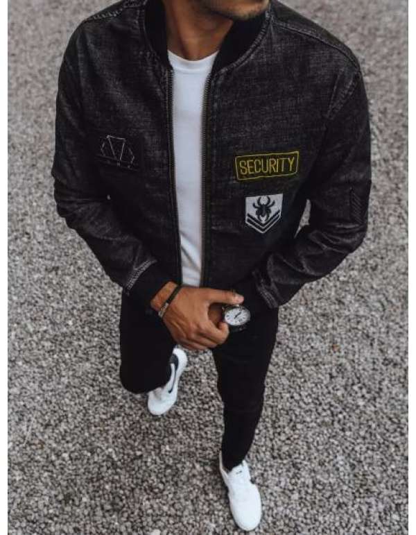 Férfi BETHEL kabát fekete