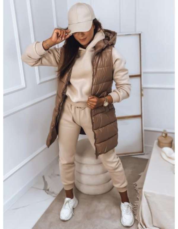 Női mellény ARAS barna