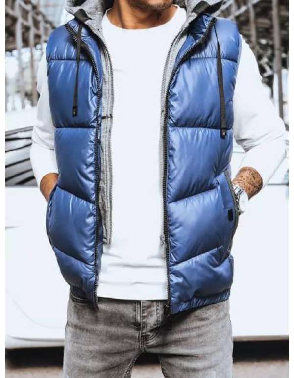 Férfi DASH mellény sötétkék