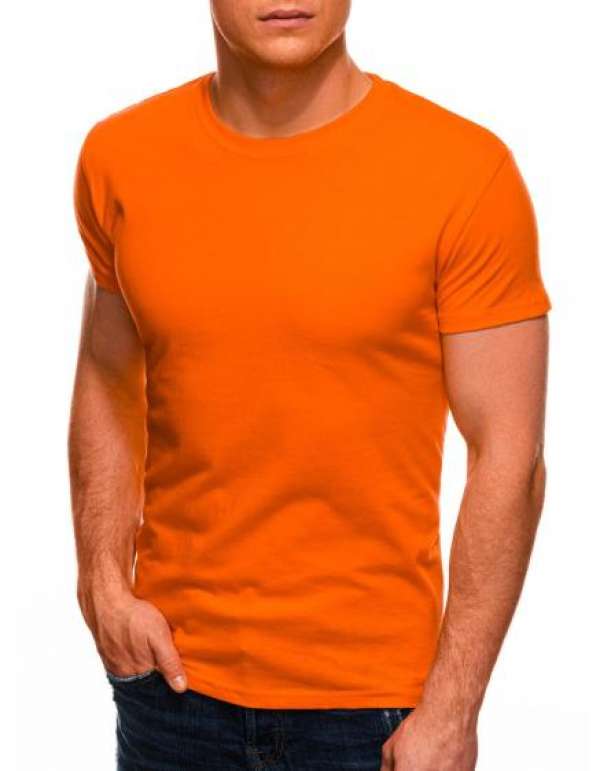 Férfi egyszínű póló DEVEN narancssárga
