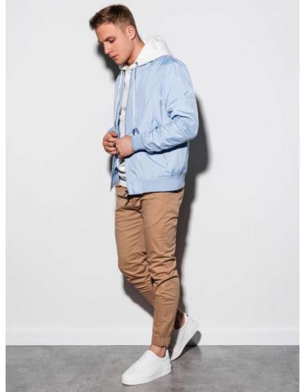 Férfi bomber dzseki IAN világoskék