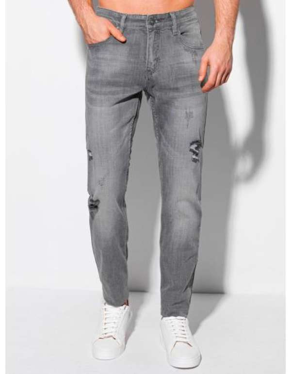 Férfi farmernadrág FABIAN sötétszürke