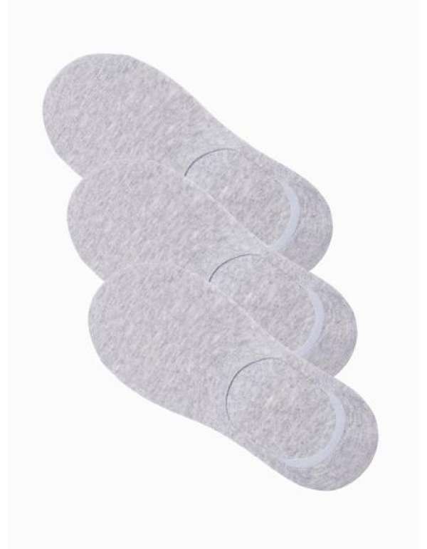 Férfi zokni LEESA szürke 3 darabos csomag