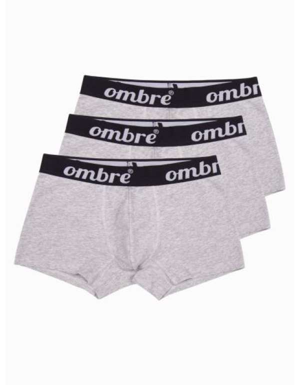 Férfi alsóneműLYNETTE szürke 3-as csomag