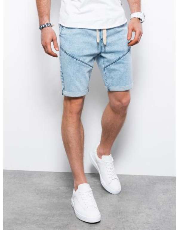 Pánske šortky džínsové NELSON svetlé džínsy
