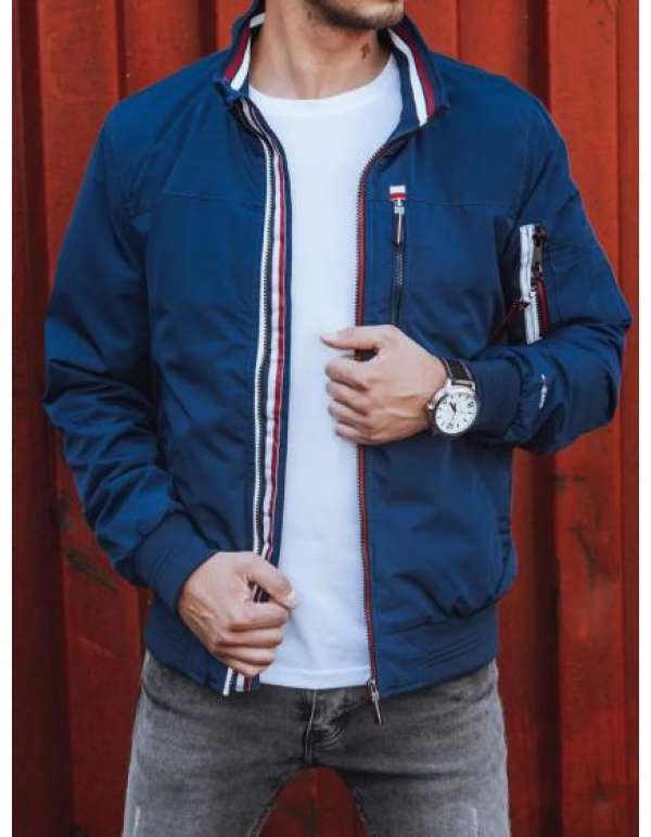 Férfi átmeneti kabát MARCOS sötétkék