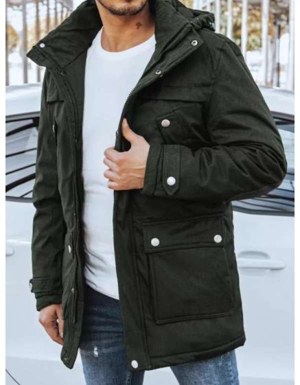 Férfi télikabát DARYL zöld