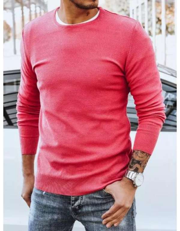 Férfi pulóver CLASSIC fukszia