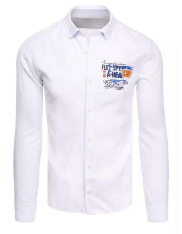 Férfi ing TEAM fehér