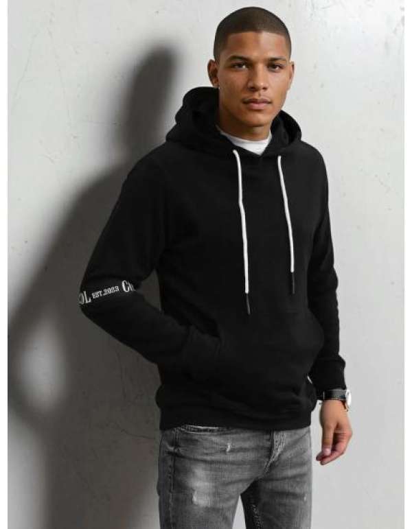 Férfi pulóver CHAIM fekete