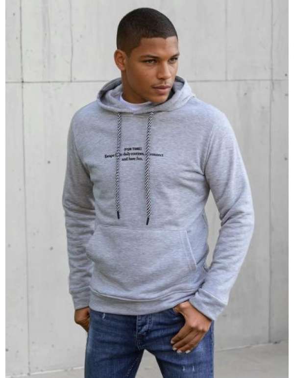 Férfi pulóver ANGELO szürke