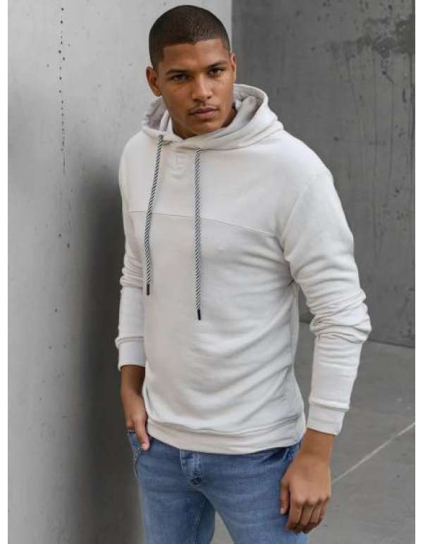 Férfi kapucnis pulóver HOUSTON barna