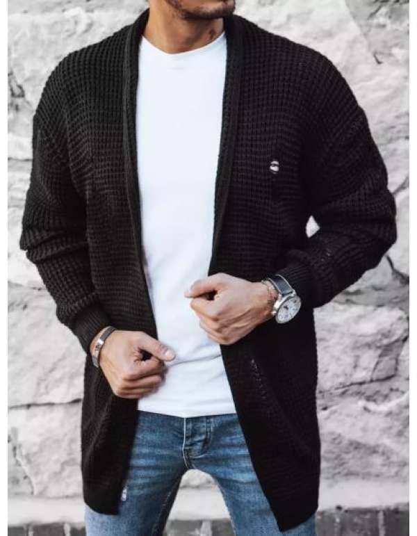 Férfi pulóver LUKAS fekete