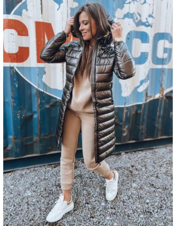 Női kabát LESSI mokkabarna