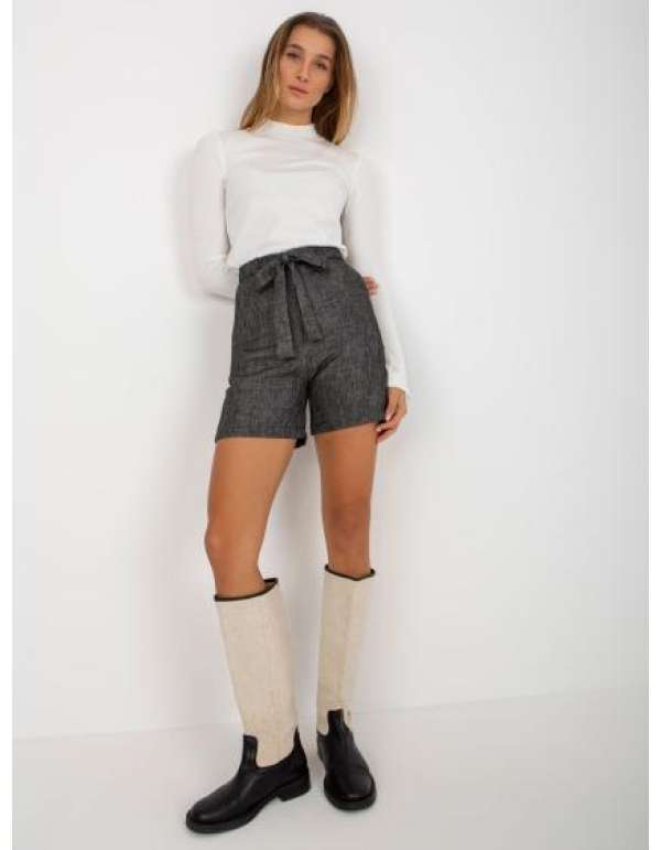 DESIRAT öves derekú rövidnadrág sötétszürke